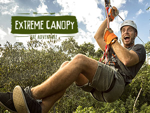 Extreme Canopy Adventure en el parque Selvatica