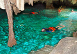 Refresh yourself and live the magical experience of swimming in a cenote