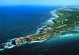 Isla Mujeres from the air