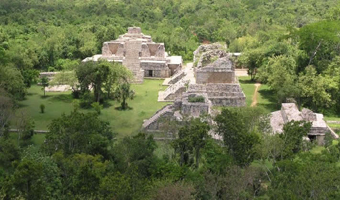 Ek-balam Mayan ruins