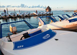 Speedboats at Marina Blue Ray