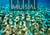 Visit the underwater museum of art in Cancun