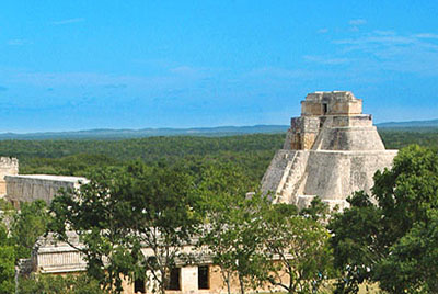 Uxmal airview