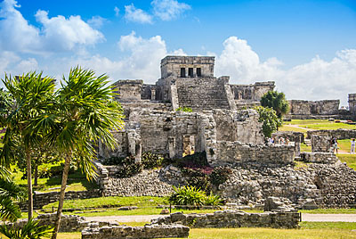 Amazing mayan ruins of TUlum