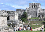 Visiting the Mayan ruins