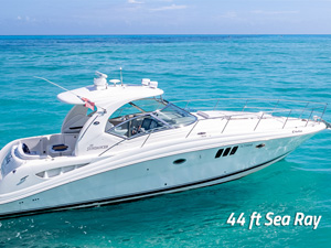 Yacht Sea Ray 44 ft in Cancun