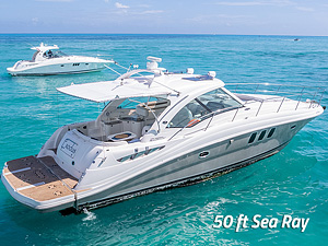 Private Yacht Charter 50 ft Sea Ray